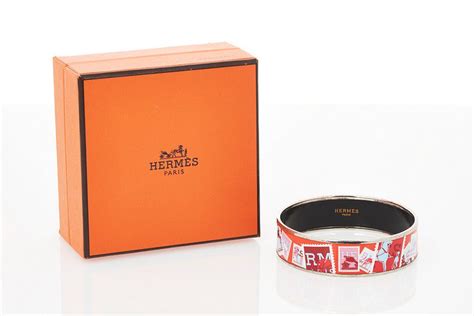 hermes enamel bracelet stamps|authentic hermes bracelet.